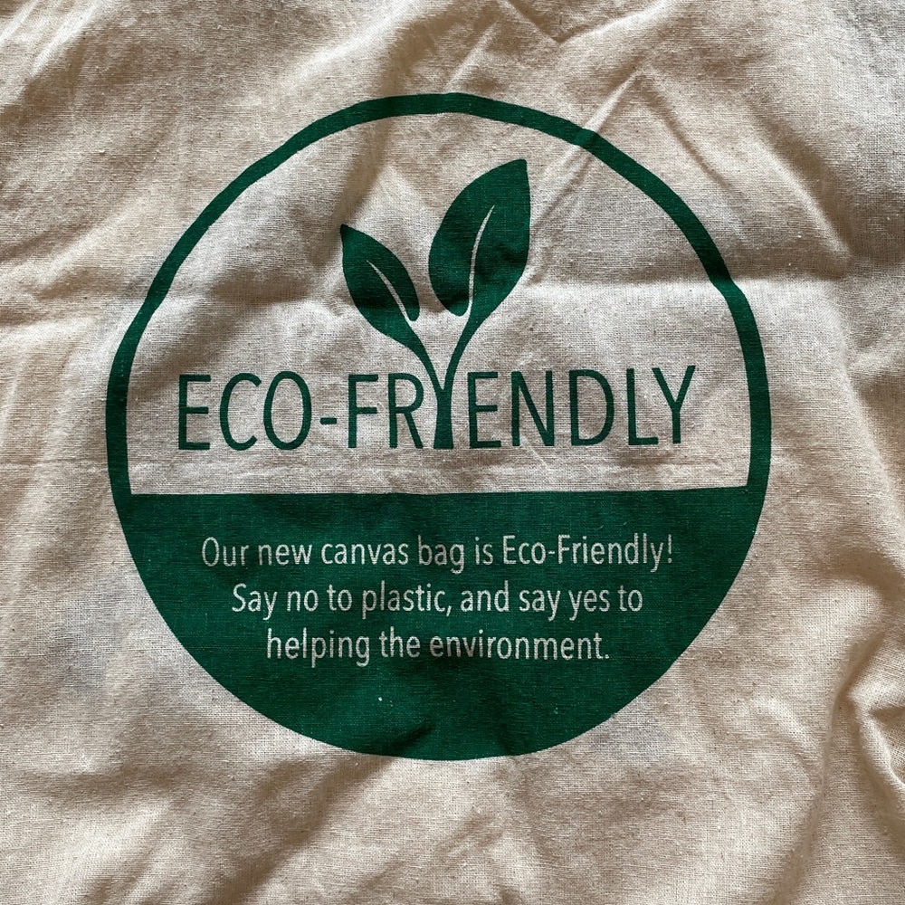Eco Friendly Tote Bag Cotton Natural - Picture 8 of 13